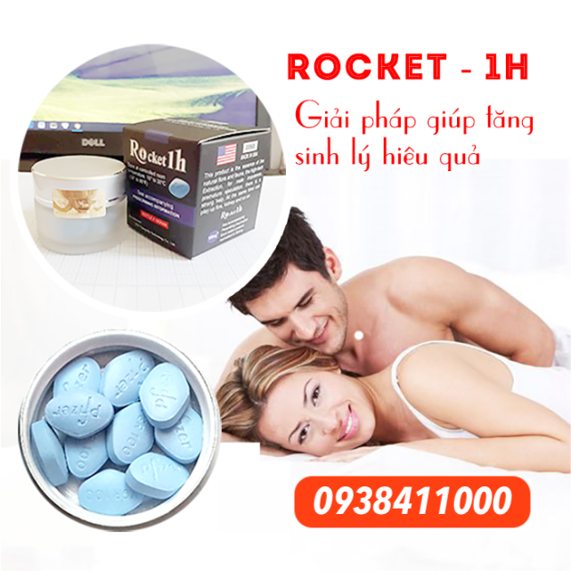 Viên uống Rocket 1h Mỹ cường dương kéo dài thời gian