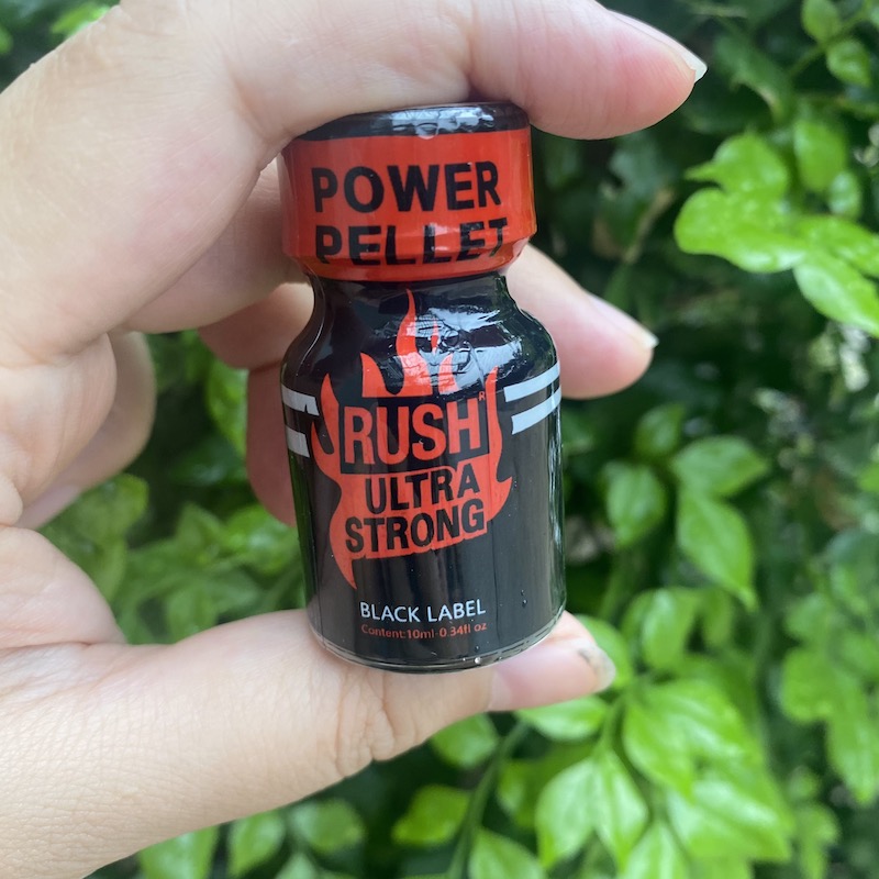 Kho sỉ Popper Rush Ultra Strong Black Label 10ml chính hãng Mỹ USA PWD mới nhất
