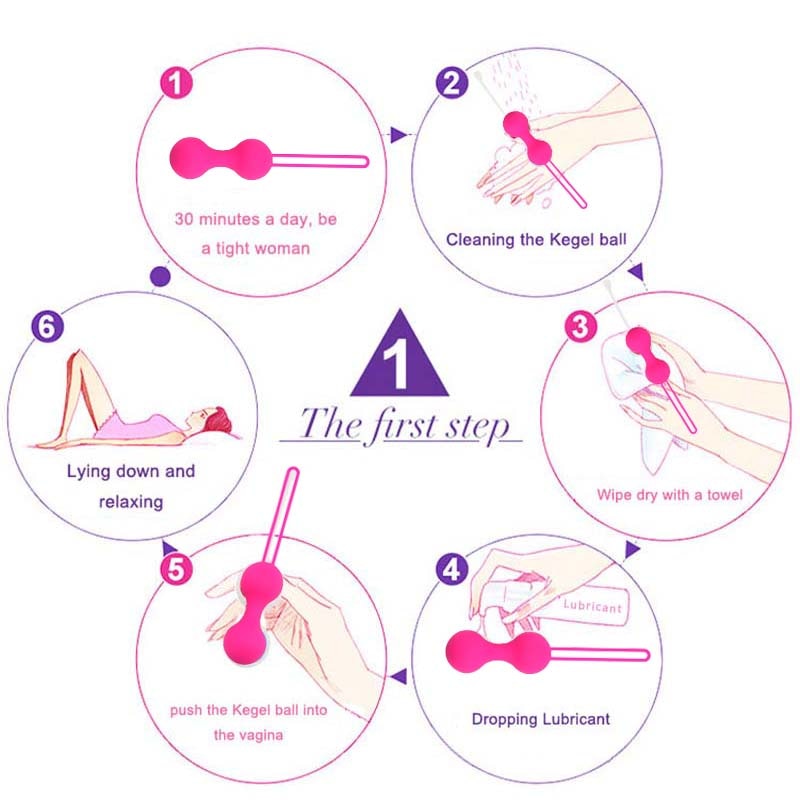 Bóng Kegel điều khiển app tập luyện cơ vùng kín se khít âm đạo hiệu quả