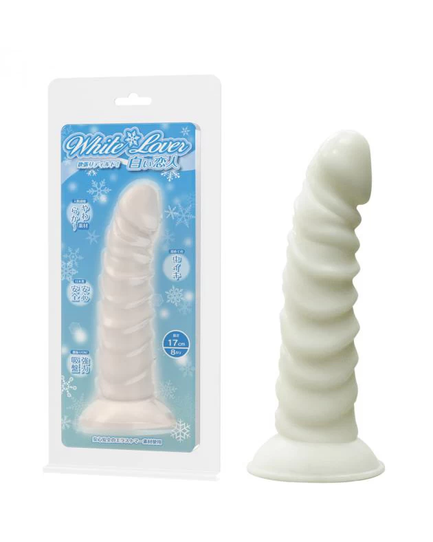 Dương vật giả SSI Japan White Lover mềm dẻo thương hiệu Nhật