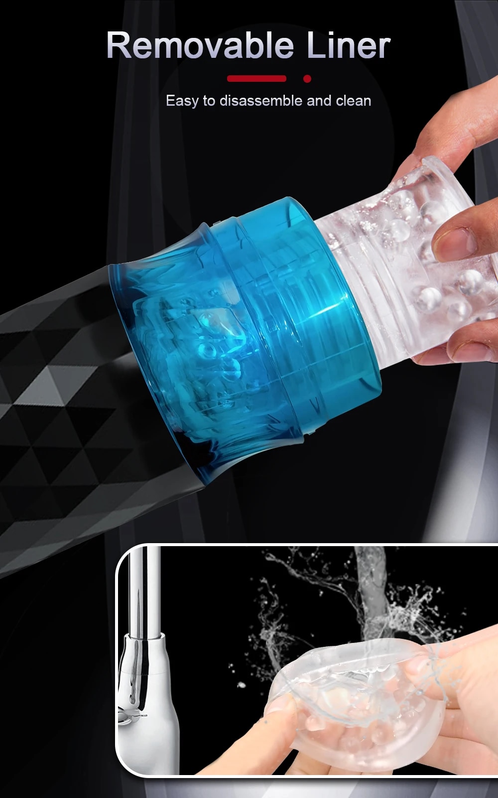 Âm đạo giả Masturbator Cup đa năng rung thụt xoay tròn tự động