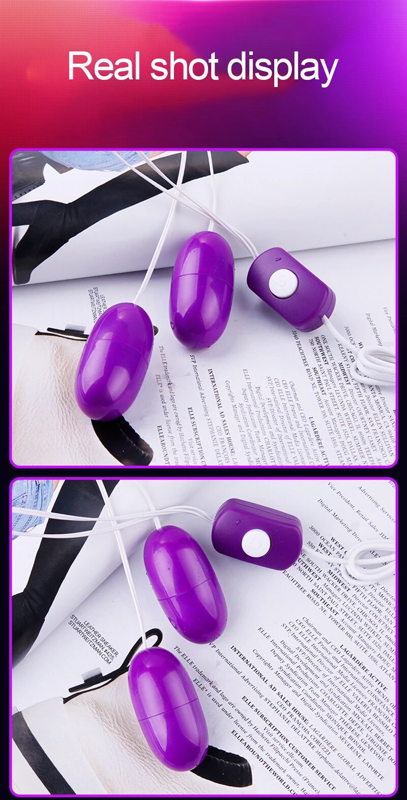Trứng nhảy đôi rung mạnh sạc USB cho khoái cảm đa chiều