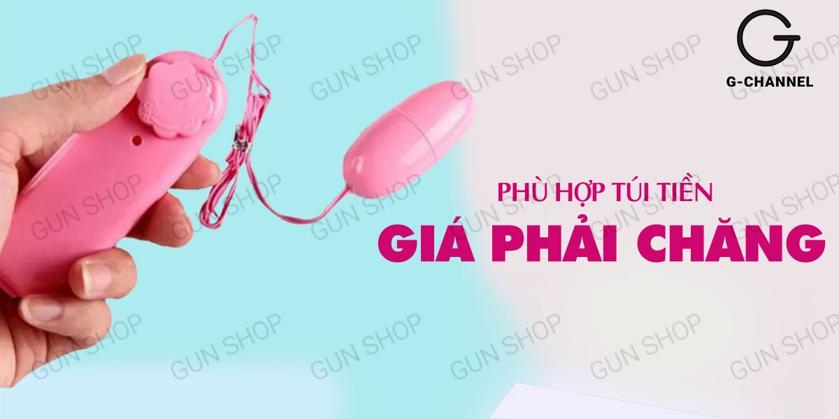 Trứng rung mini một đầu giá rẻ có dây dùng pin kích thích