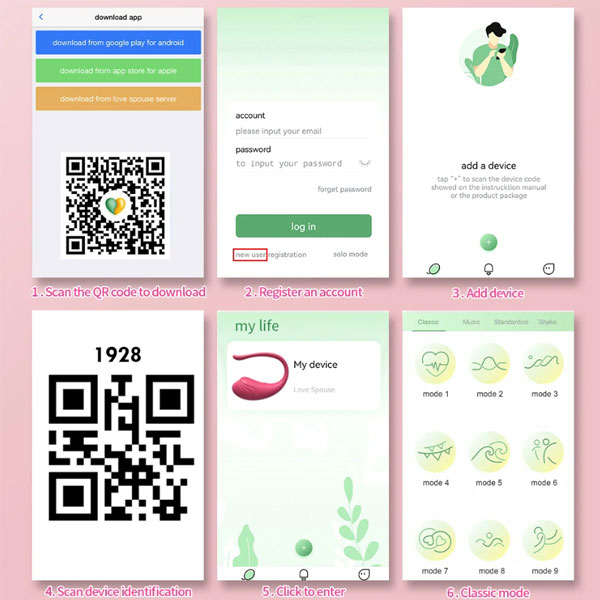 Trứng rung cá heo Little Tadpole Bluetooth 9 chế độ rung