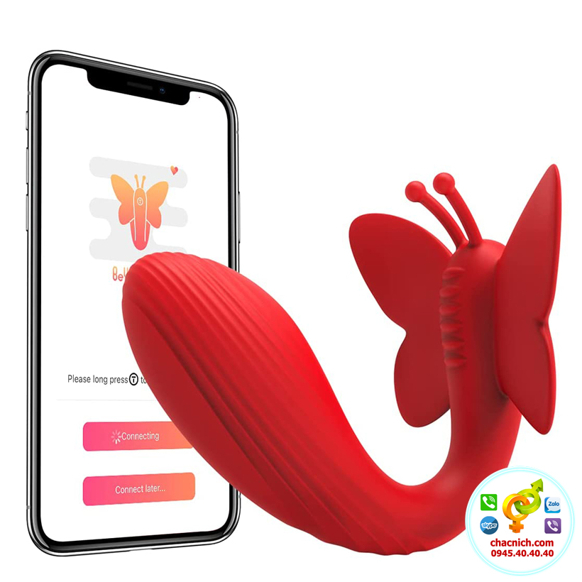 Máy rung cánh bướm Vanesia 11 chế độ App Control