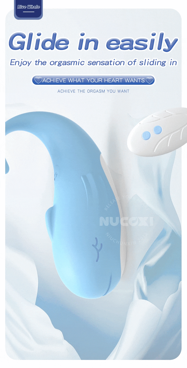 Trứng rung cá heo mini nhỏ gọn điều khiển từ xa tiện lợi dễ sử dụng