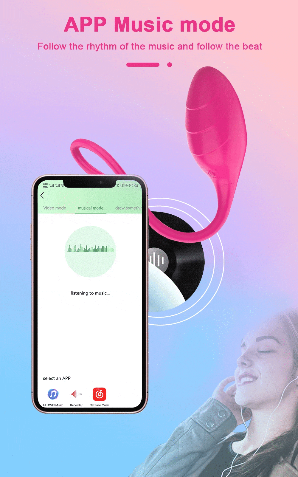 Nơi bán Trứng rung thiên nga Little Swan App Jump điều khiển từ xa qua ứng dụng điện thoại giá tốt