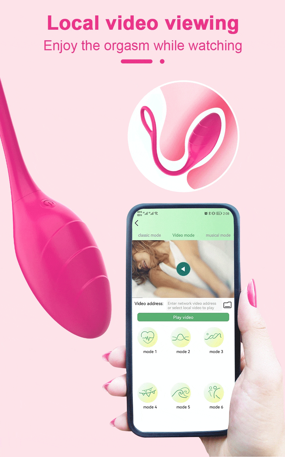 Nơi bán Trứng rung thiên nga Little Swan App Jump điều khiển từ xa qua ứng dụng điện thoại giá tốt