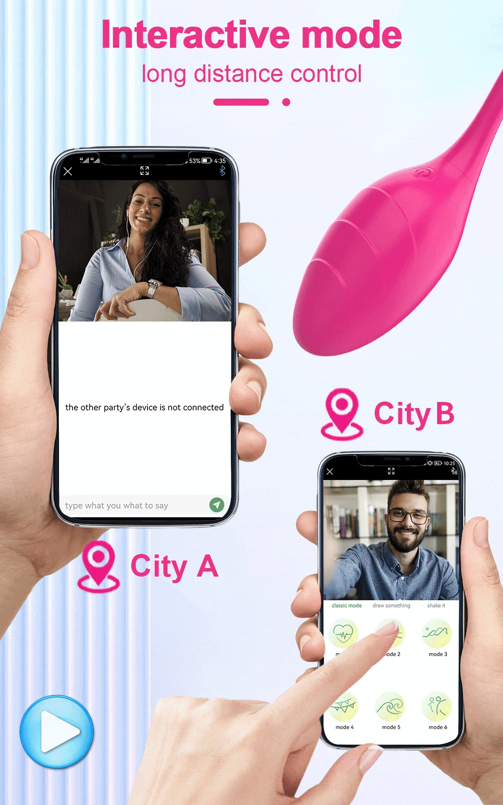Nơi bán Trứng rung thiên nga Little Swan App Jump điều khiển từ xa qua ứng dụng điện thoại giá tốt