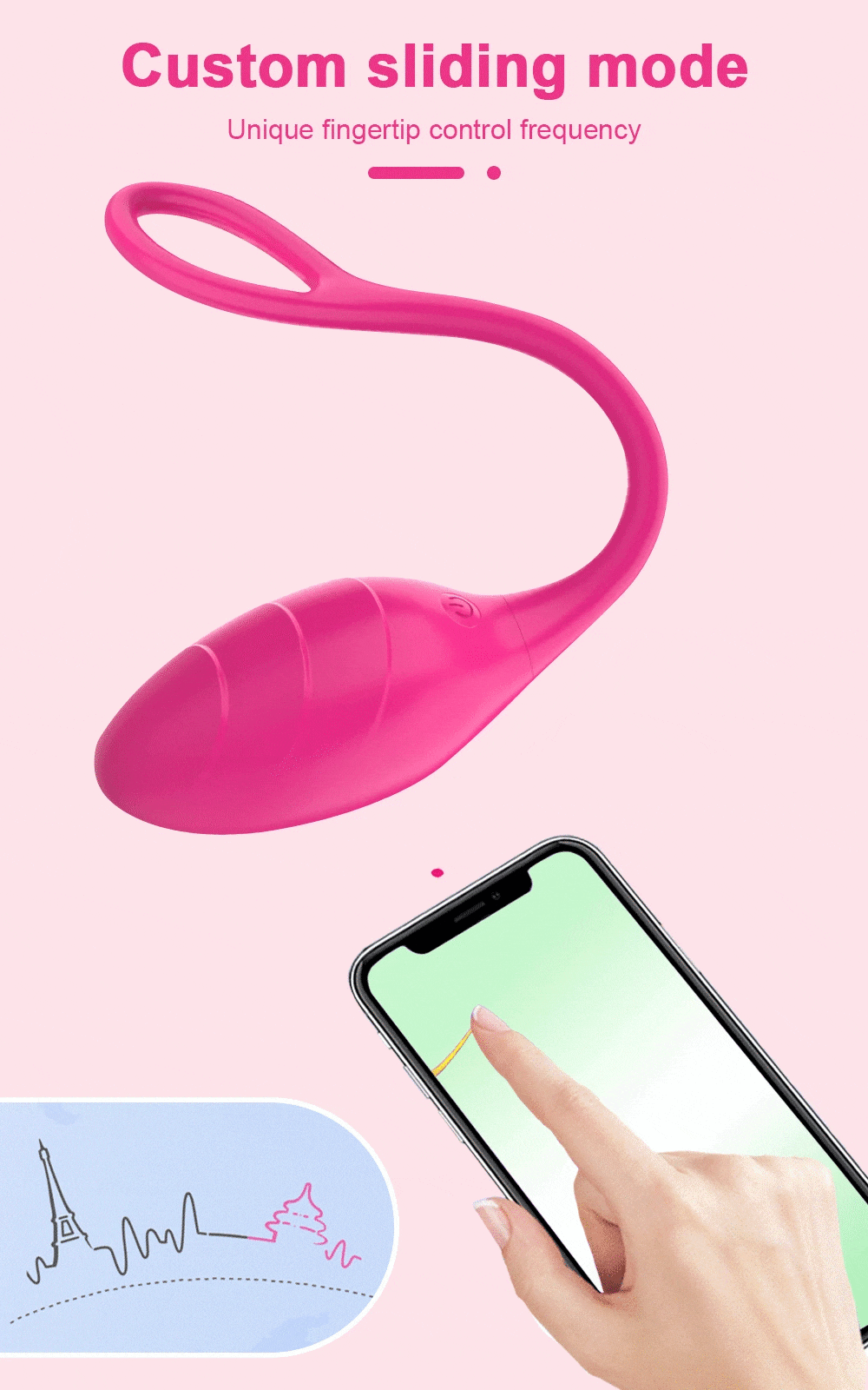 Nơi bán Trứng rung thiên nga Little Swan App Jump điều khiển từ xa qua ứng dụng điện thoại giá tốt