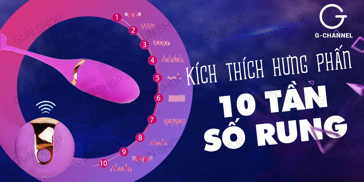 Trứng Rung Cá Heo Không Dây 10 Chế Độ Giá Rẻ Sextoy Tình Yêu