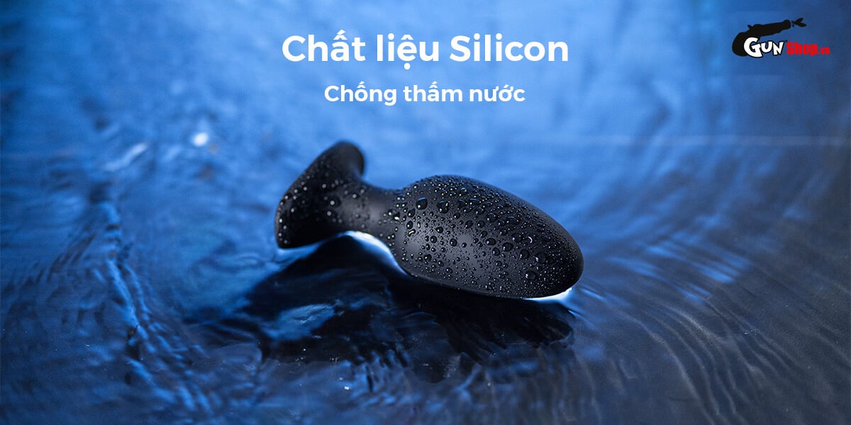 Trứng rung hậu môn Lovense Hush 2 điều khiển bluetooth cho gay