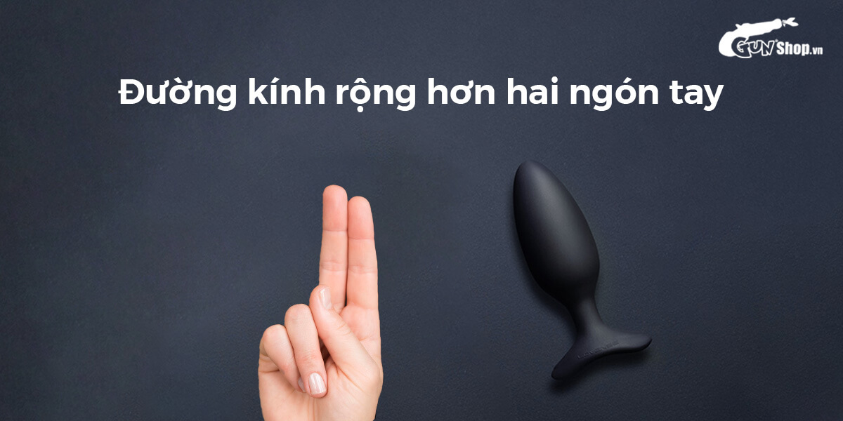 Trứng rung hậu môn Lovense Hush 2 điều khiển bluetooth cho gay