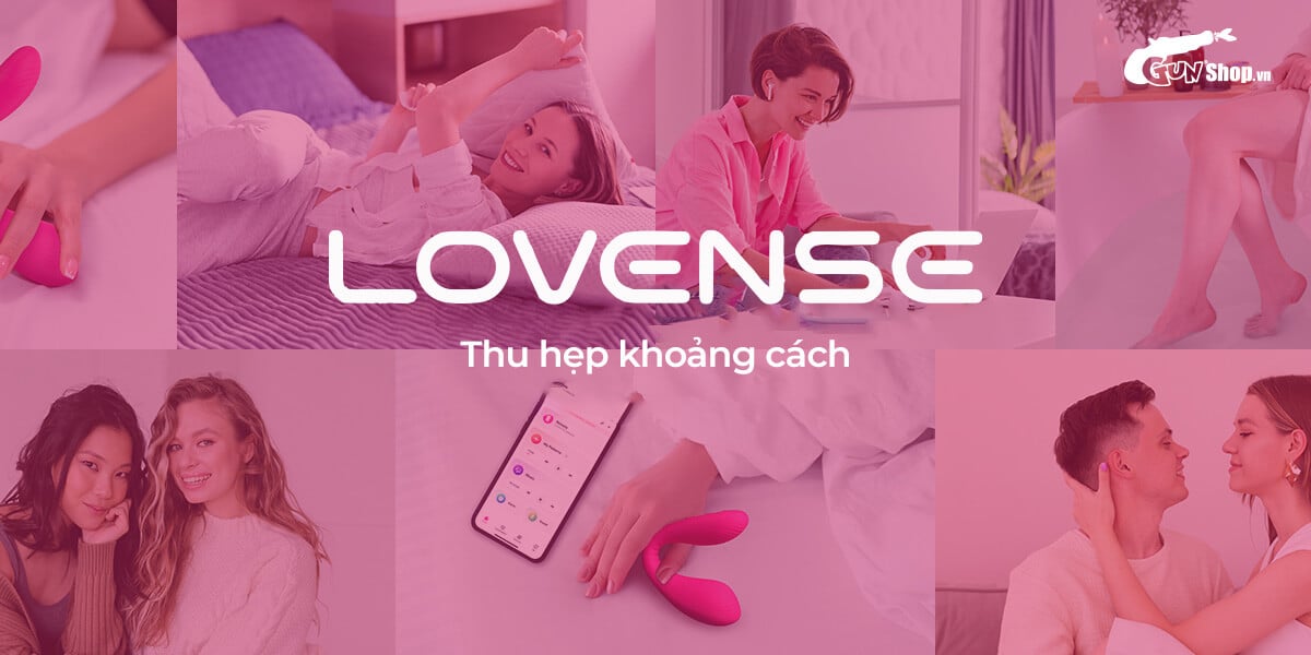 Trứng rung 2 đầu Lovense Dolce ứng dụng điện thoại kích thích cực
