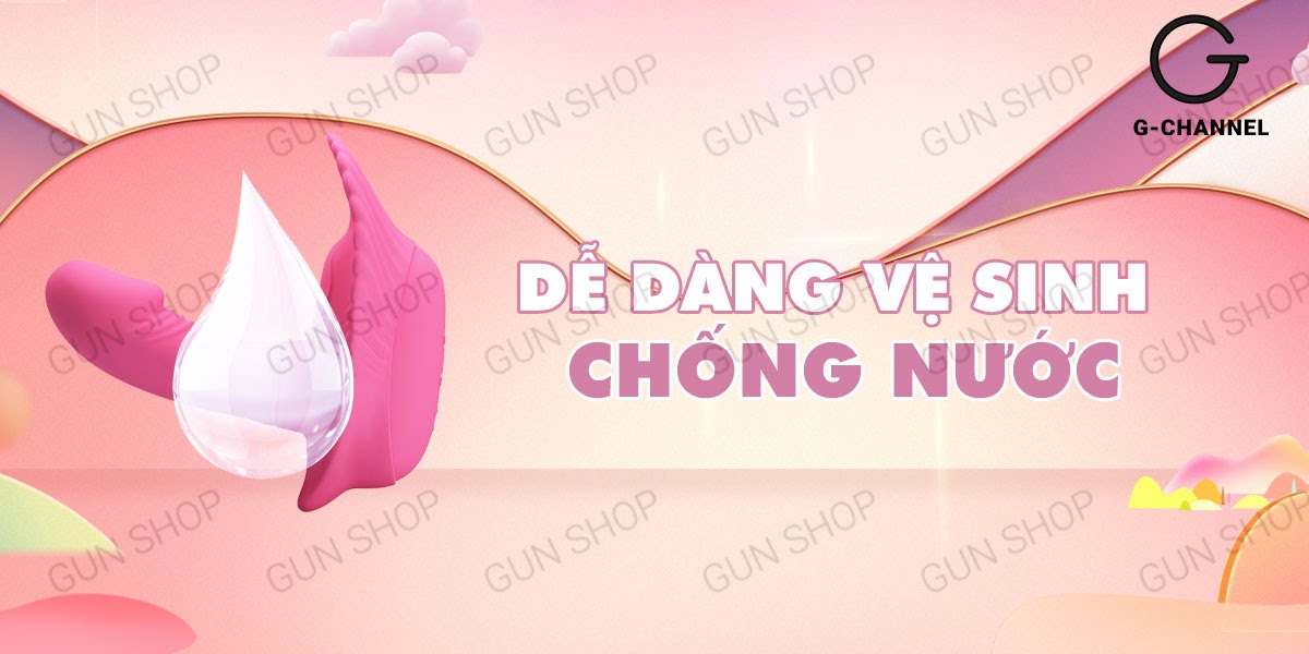 trứng rung điều khiển từ xa Prettylove Clamshell
