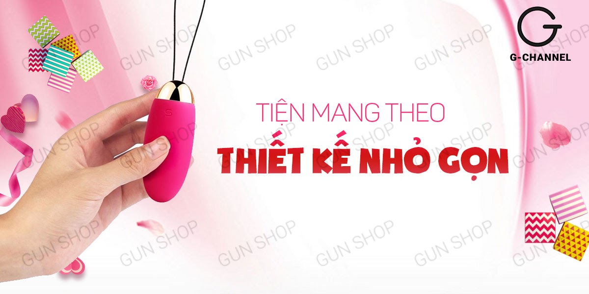 Trứng rung Svakom Elva điều khiển từ xa nhiều chế độ sạc điện tiện