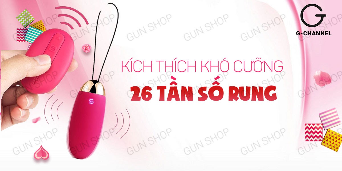 Trứng rung Svakom Elva điều khiển từ xa nhiều chế độ sạc điện tiện