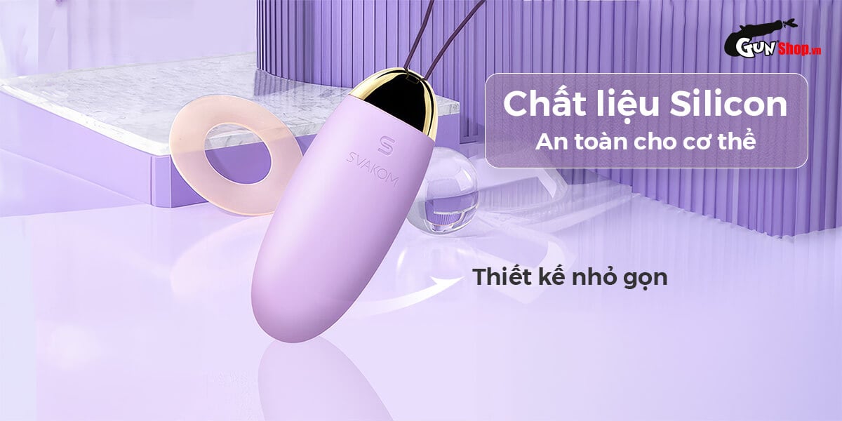 Trứng rung Svakom Elva App-Controlled chính hãng cao cấp tại Chúng tôi