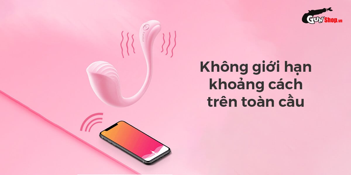 Trứng rung Svakom Phoenix Neo 11 tần số điều khiển qua app