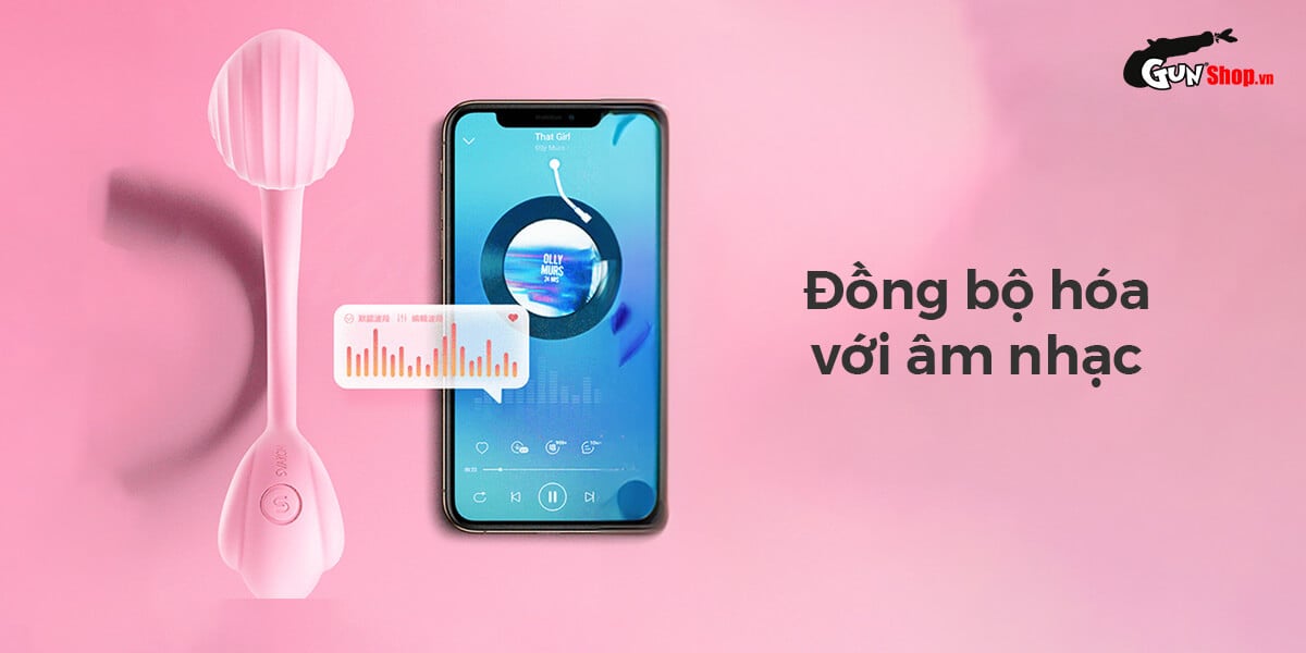 Trứng rung Svakom Phoenix Neo 11 tần số điều khiển qua app