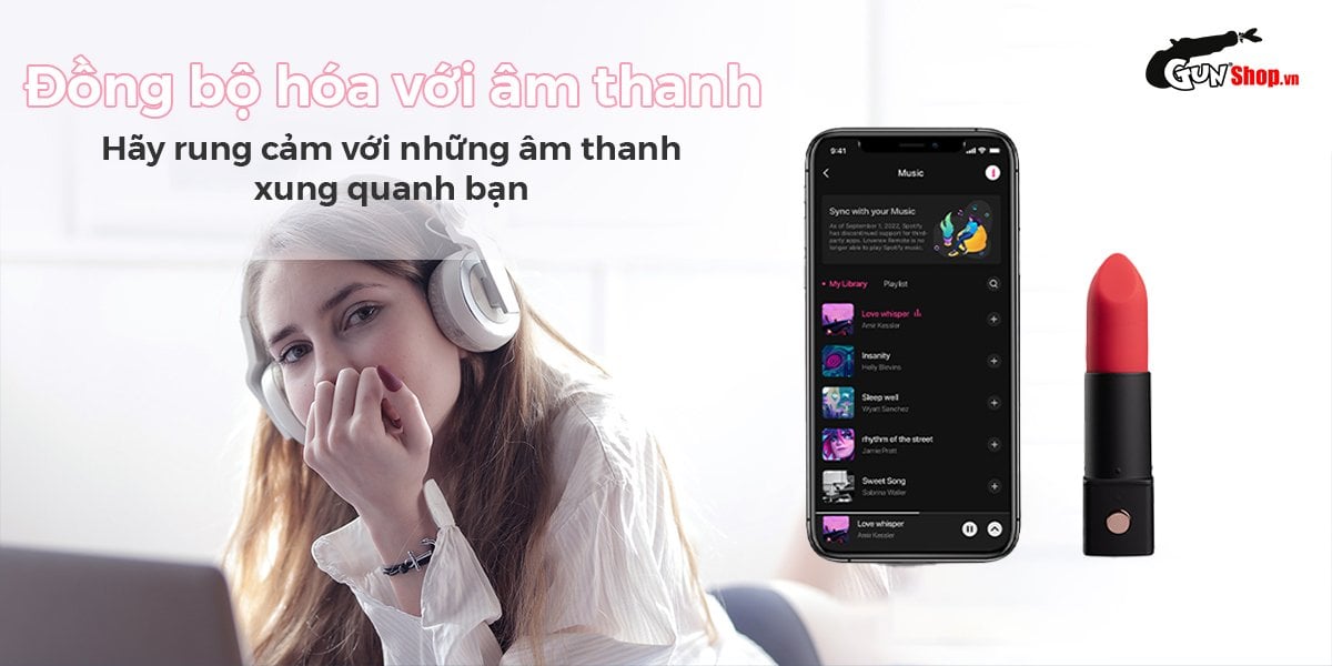 Trứng rung Lovense Exomoon mini nhỏ gọn điều khiển app