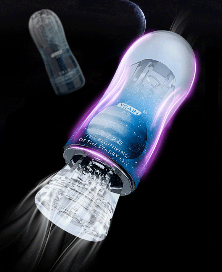 Âm đạo giả trong suốt có rung - Yeain cốc thủ dâm cao cấp cực sướng