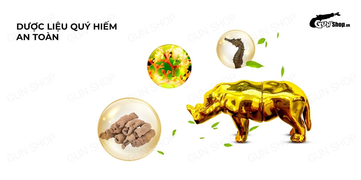 Viên uống hỗ trợ cương dương, tăng cường sinh lý, kéo dài thời gian Powergra For Men Rino - Vỉ 1 viên