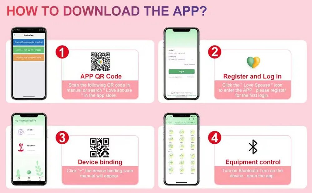 Trứng đôi Love Spouse bluetooth điều khiển từ xa App
