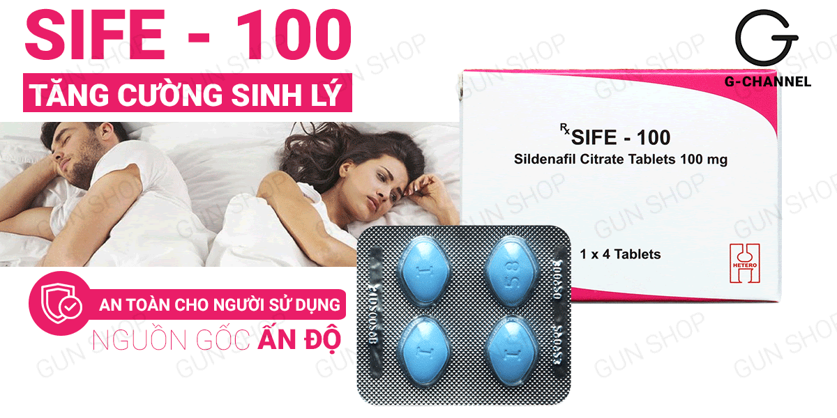 Viên uống cường dương Sife 100 tăng sinh lý nam sung mãn