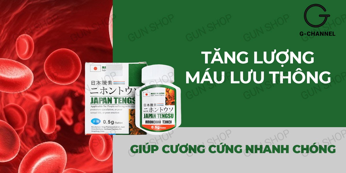 Viên uống hỗ trợ cương dương Tengsu tăng sinh lý nam hộp 16 viên hiệu quả