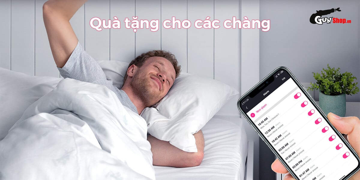 Vòng đeo dương vật Lovense Diamo rung 10 chế độ điều khiển app tiện