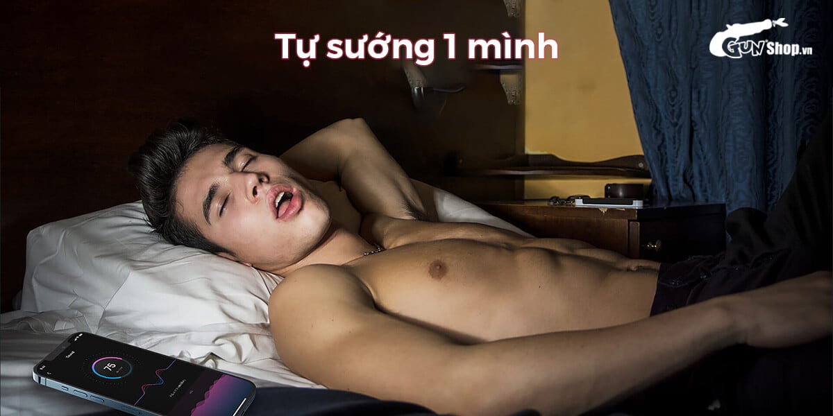 Vòng đeo dương vật Lovense Diamo rung 10 chế độ điều khiển app tiện