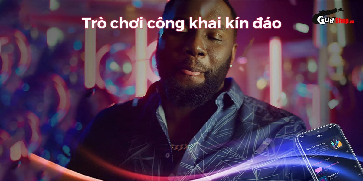 Vòng đeo dương vật Lovense Diamo rung 10 chế độ điều khiển app tiện