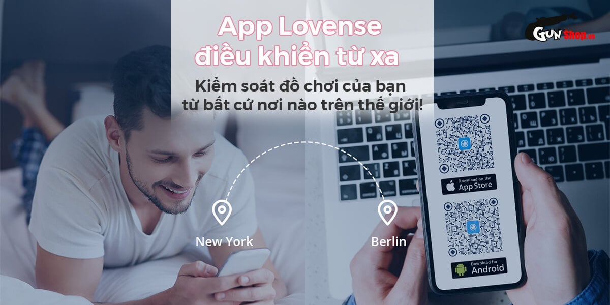 Vòng đeo dương vật Lovense Diamo rung 10 chế độ điều khiển app tiện