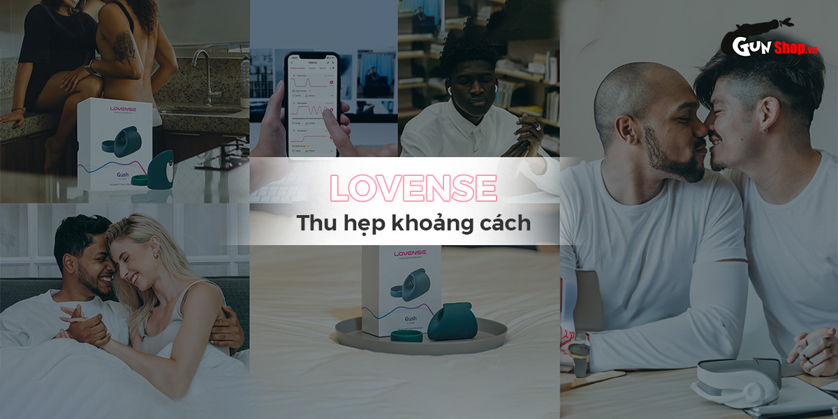 Vòng Đeo Dương Vật Lovense Gush Điều Khiển App Tăng Khoái Cảm Nam