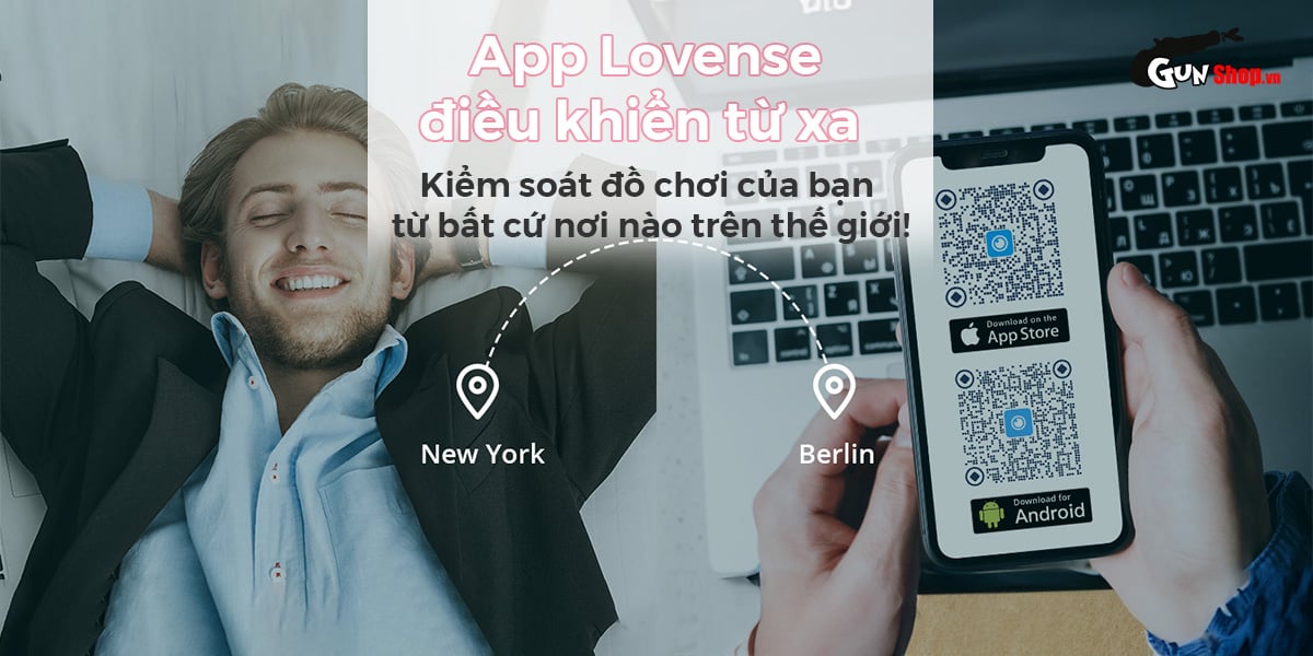 Vòng Đeo Dương Vật Lovense Gush Điều Khiển App Tăng Khoái Cảm Nam