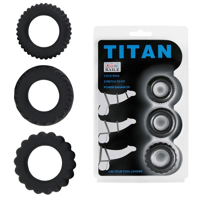 BỘ3 VÒNG đeo titan chống xuất tinh sớm