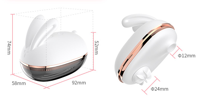 Máy massage lưỡi liếm Hee Tu Pulse Solo silicon mềm mại