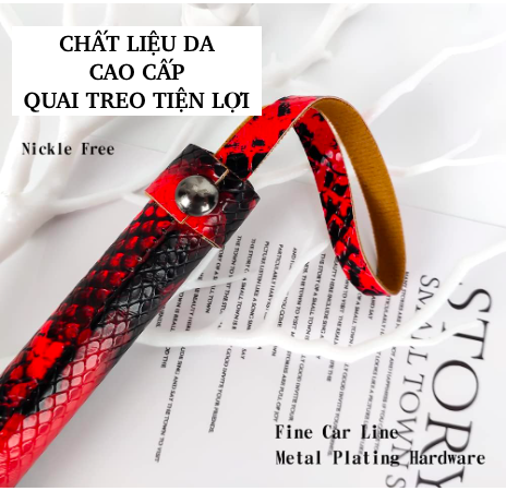 Roi Da Tình Yêu Lan Wan Đồ Chơi BDSM Cao Cấp Màu Đỏ Đen Roi Da Tình Yêu Lan Wan Đồ Chơi BDSM Cao Cấp Màu Đỏ Đen