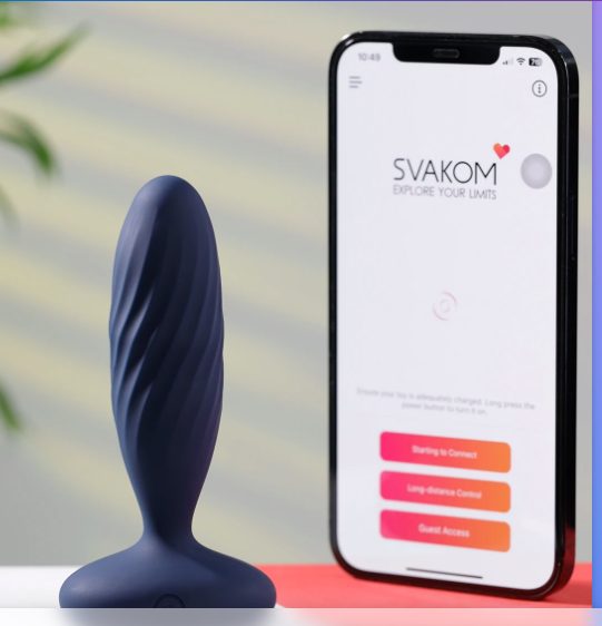 Đồ chơi hậu môn Svakom Jordan massage tuyến tiền liệt điều khiển app