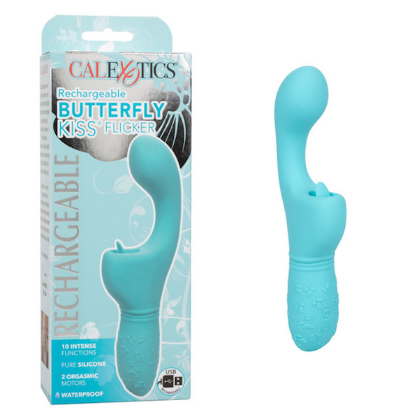 Dương vật giả CalExotics Kiss Flicker rung liếm điểm G
