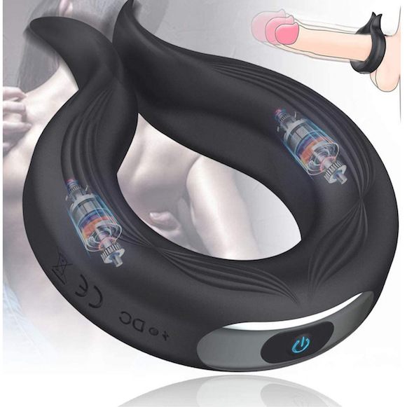 Vòng rung đeo dương vật cao cấp điều khiển từ xa bằng remote 