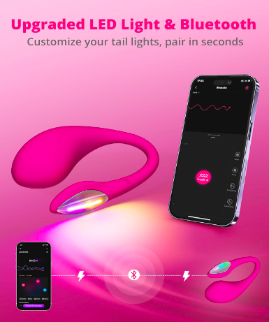 Lovense Lush 4 trứng rung không dây điều khiển app hiện đại