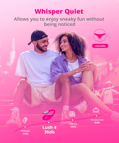 Lovense Lush 4 trứng rung không dây điều khiển app hiện đại