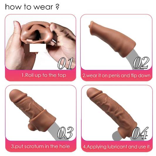 Bao cao su đôn dên tăng kích thước Yeain Lock Love Raytheon