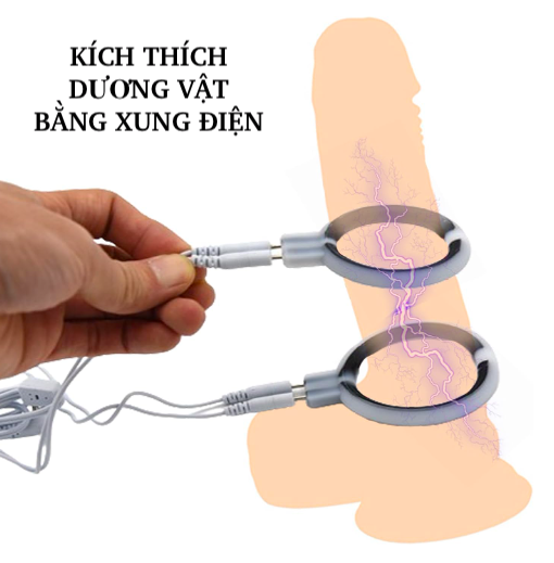 Vòng silicon xung điện kích thích dương vật phát triển to dài hiệu quả