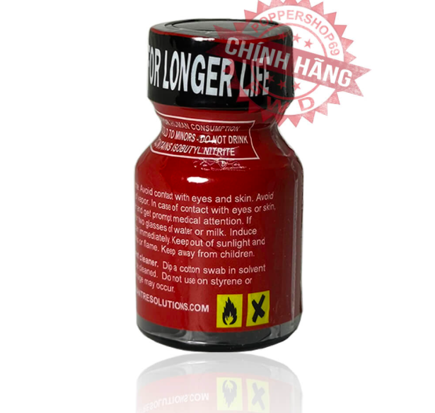 Popper Reds 10ml Usa chính hãng cảm giác thư giãn tăng khoái cảm
