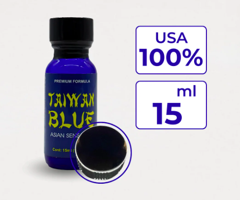 Popper Taiwan Blue USA 15ml tinh khiết kích thích mạnh mẽ hiệu quả
