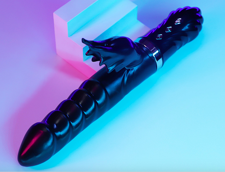 Dương vật giả rung Angel thiên thần ác quỷ máy massage nữ