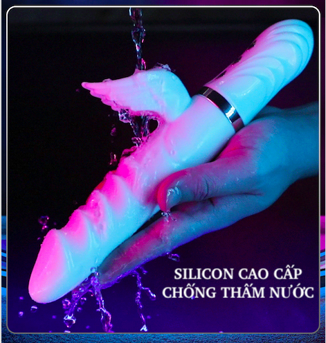 Dương vật giả rung Angel thiên thần ác quỷ máy massage nữ